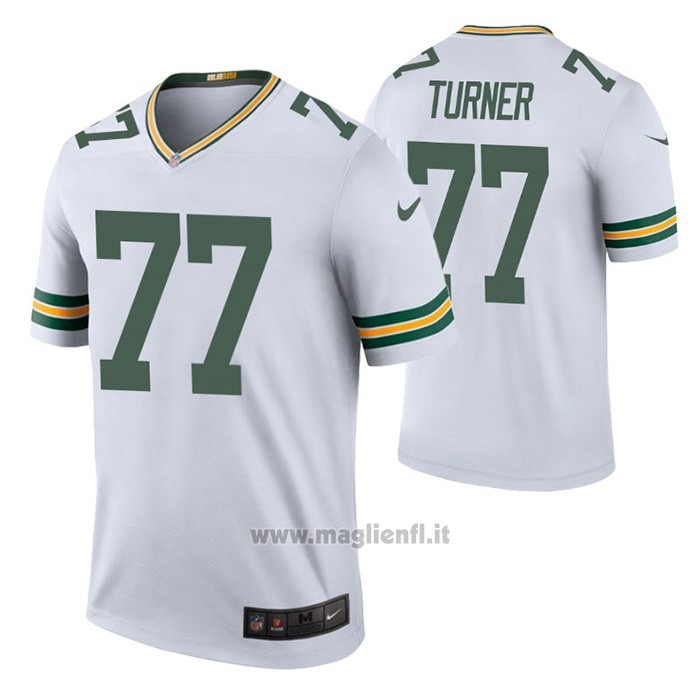 Maglia NFL Legend Green Bay Packers Billy Turner Color Rush Bianco